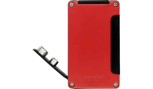 Tryskový zapalovač Adorini červený obraz 3