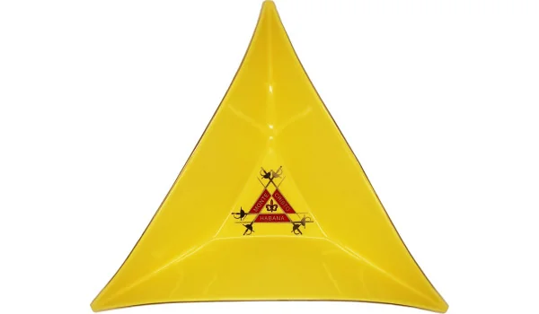 Popelník Montecristo ve tvaru trojúhelníku