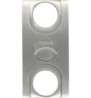 Řezačka BigSmoke Cutter Cheque z nerezové oceli s vroubkovanými čepelemi