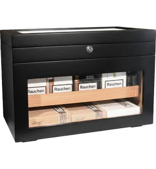 Humidor Adorini Portico Deluxe černý