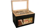 Humidor Adorini Portico Deluxe černý obraz 14