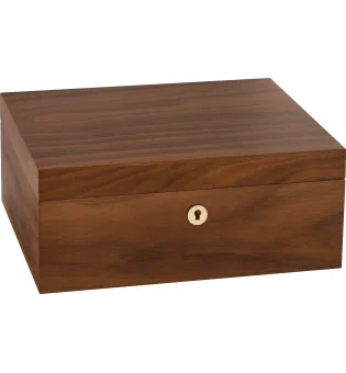 adorini Humidor Ancona Walnut Medium Deluxe