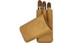 H.Upmann Cigar Case hnědé pro 3 doutníky
