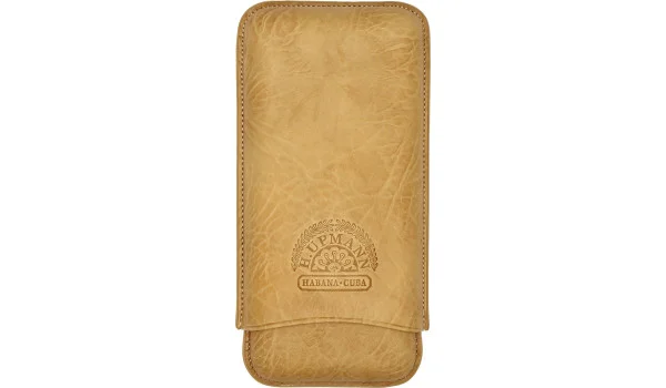 H.Upmann Cigar Case hnědé pro 3 doutníky