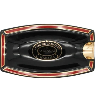 Popelník Partagas černý, jednoduchý