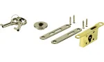Humidor Sada zámků Swing Bolt Lock Set stříbrná obraz 4
