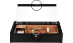 Humidor Sada zámků Swing Bolt Lock Set stříbrná obraz 6