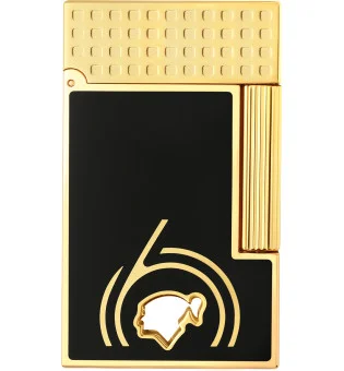 S.T. Dupont Ligne 2 Zapalovač Cohiba 60 černý a zlatý 016472N