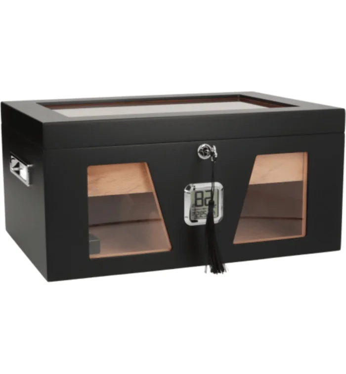 Humidor Angelo Gastronomy v černém provedení