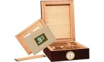 BigSmoke Humidor Mini Brown včetně balíčku Boveda 72%