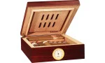 BigSmoke Humidor Mini Brown včetně balíčku Boveda 72%