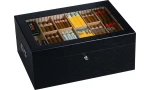 Habanos Gastronomy Humidor Silk Black obraz 6