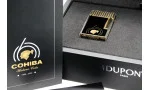 S.T. Dupont Ligne 2 Zapalovač Cohiba 60 černý a zlatý 016472N