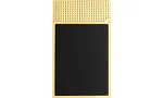 S.T. Dupont Le Grand Lighter Black Lacquer Yellow Gold Diamondhead C23790CL