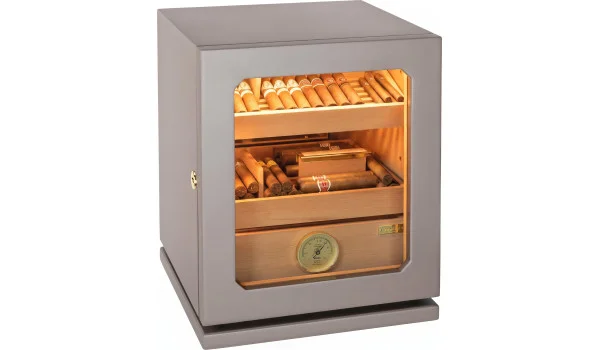 adorini Humidor Lumina Medium Deluxe světle šedý