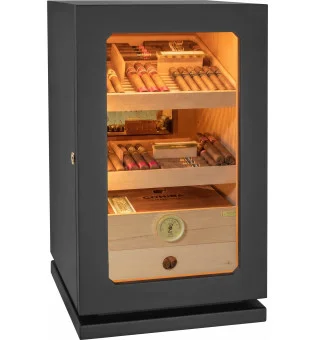 Humidor Adorini Lumina Grande Deluxe černý