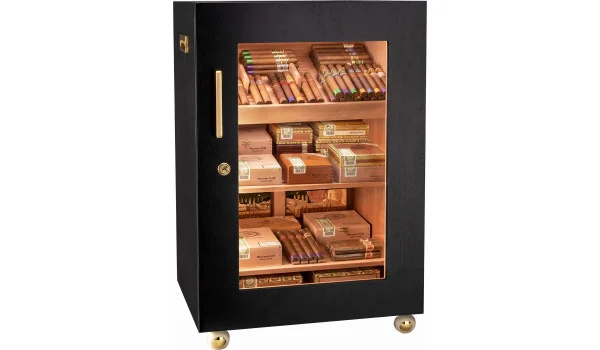 adorini Cabinet Humidor Caddy černý