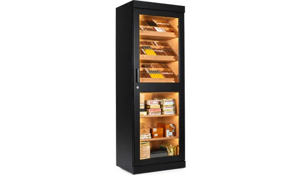 Elektrická skříňka na humidory Adorini Roma černá obraz 5