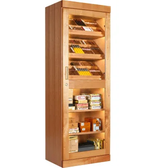 Skříňový humidor Adorini Roma s elektronickým zvlhčovačem cedr